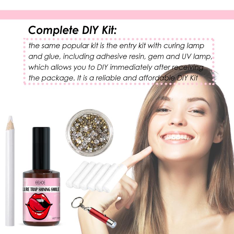 Tooth Gem Kit - Tooth Jewelry Kit DIY Teeth Gems
