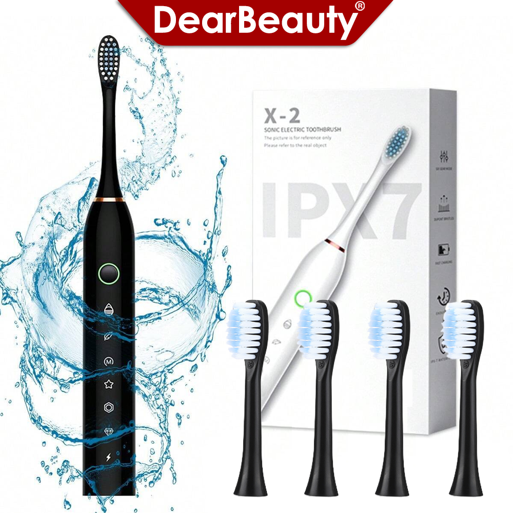 Electric Toothbrush Sonic - Electric Sonic Toothbrush Rechargeable 6 Mode