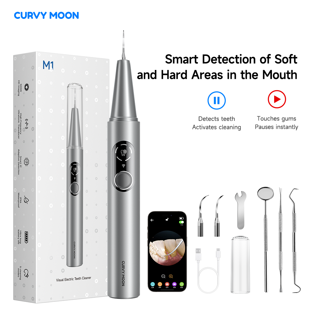 Electric Toothbrush Sonic - Visible Ultrasonic Dental Scaler Tartar Remover