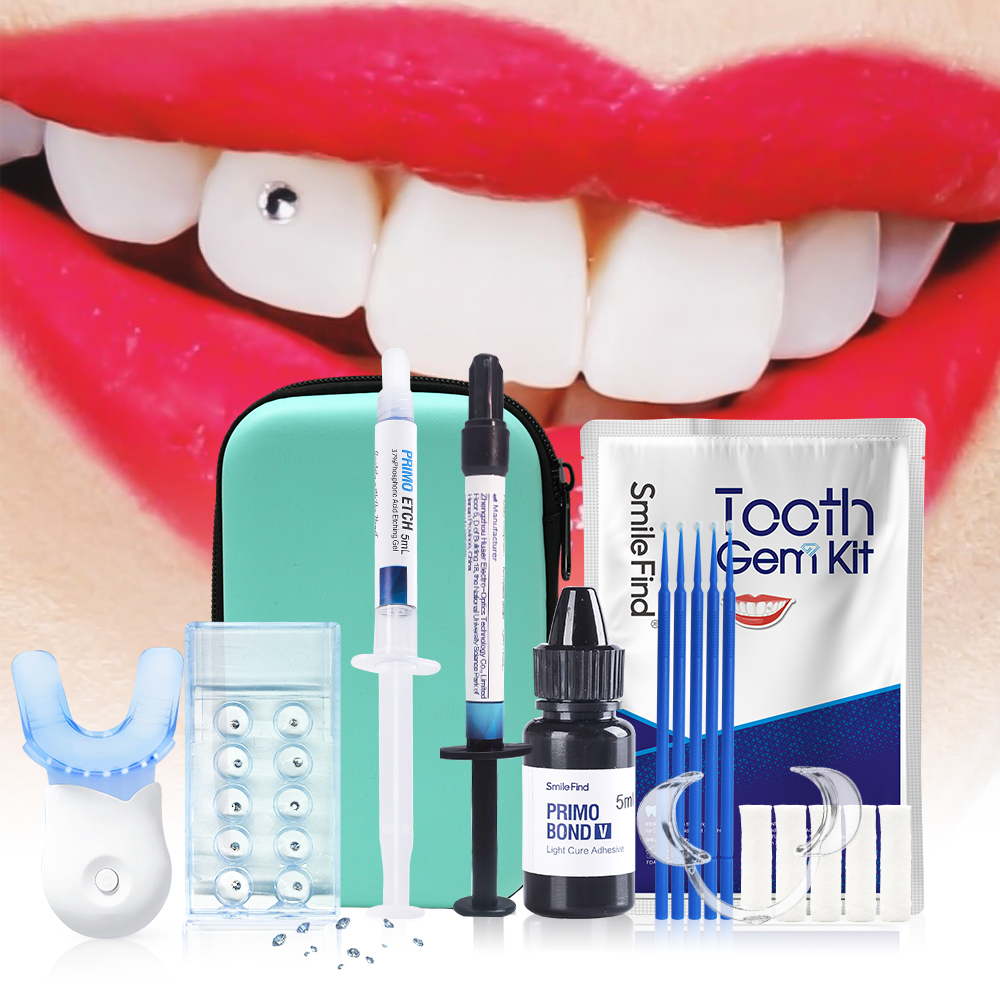 Tooth Gem Kit - Tooth Gem Set Glue Kit with