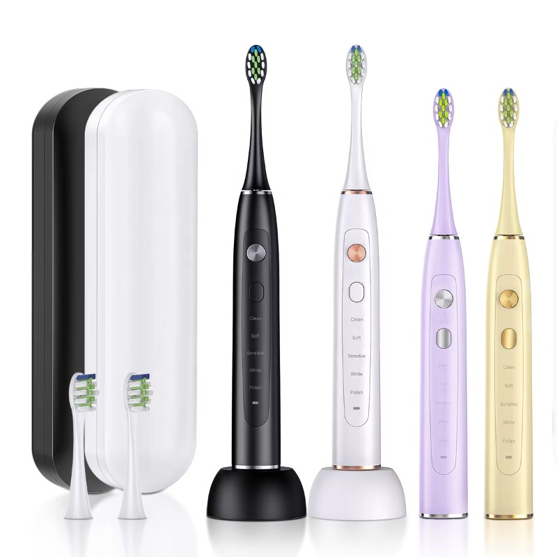 Electric Toothbrush Sonic - Rechargeable Sonic Electric Toothbrush with 8