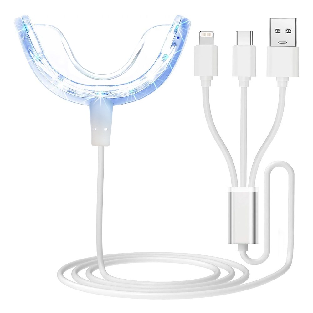Teeth Whitening Enhancer Light - Led Mouth Tray ulasan dan harga