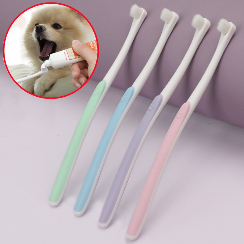 Dog Toothbrush Dog Teeth Clean - Teeth Whitening Brush ulasan dan harga