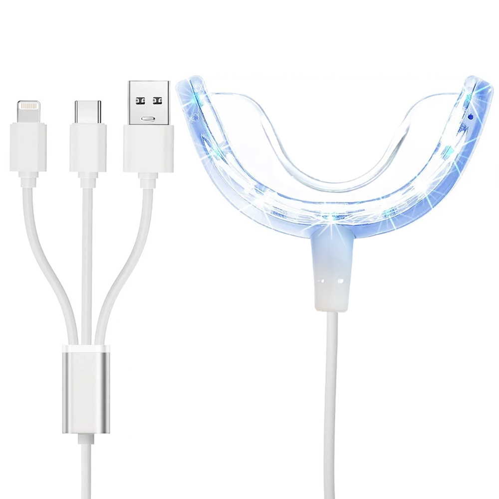 Teeth Whitening Enhancer Light - Led Mouth Tray ulasan dan harga