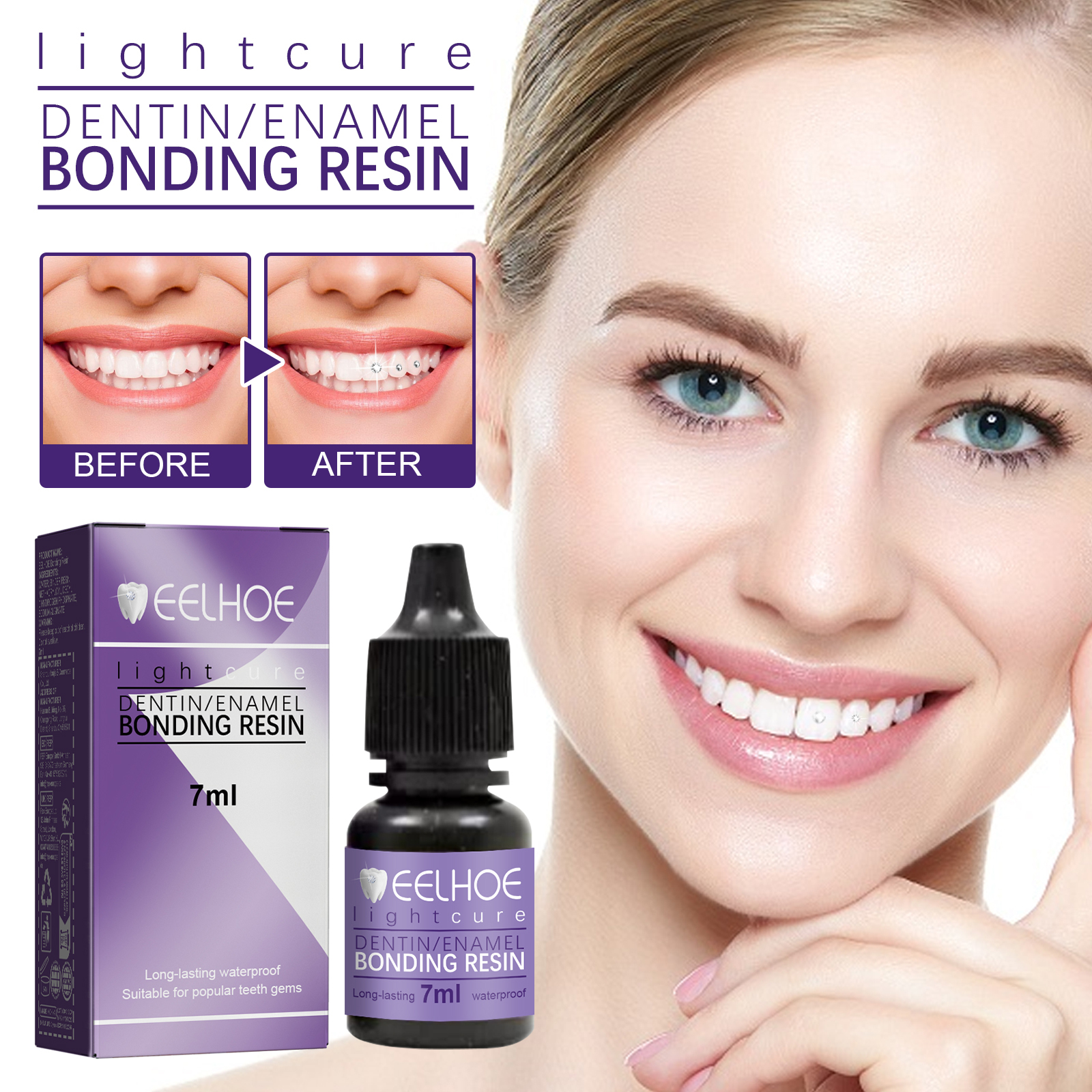 Tooth Gem Glue Dental Adhesive - Tooth Gem Kit ulasan dan harga