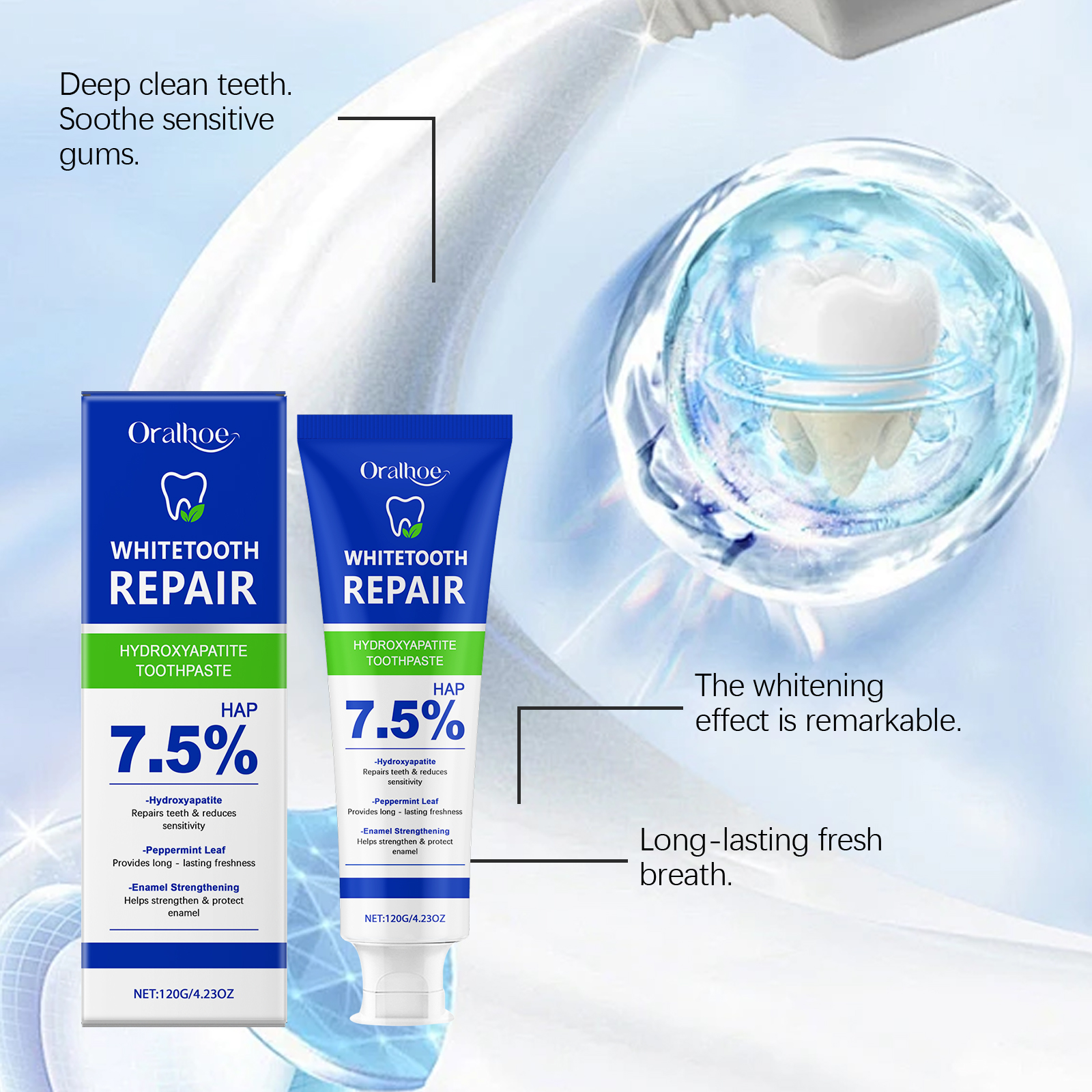 Oralhoe Nicotinamide Whitening - Teeth Whitening Best ulasan dan harga
