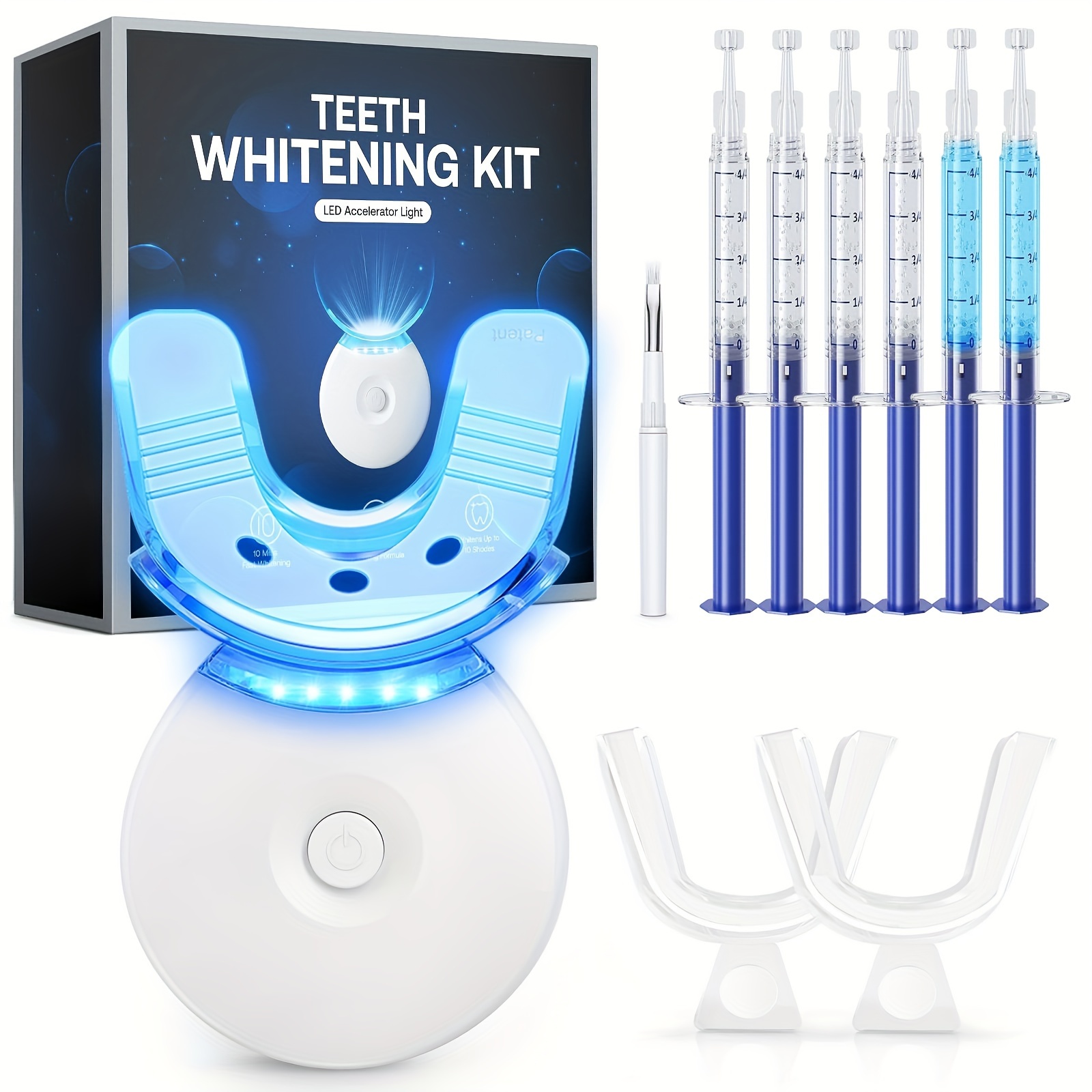 LED Teeth Whitening Light with - Led Mouth Tray ulasan dan harga