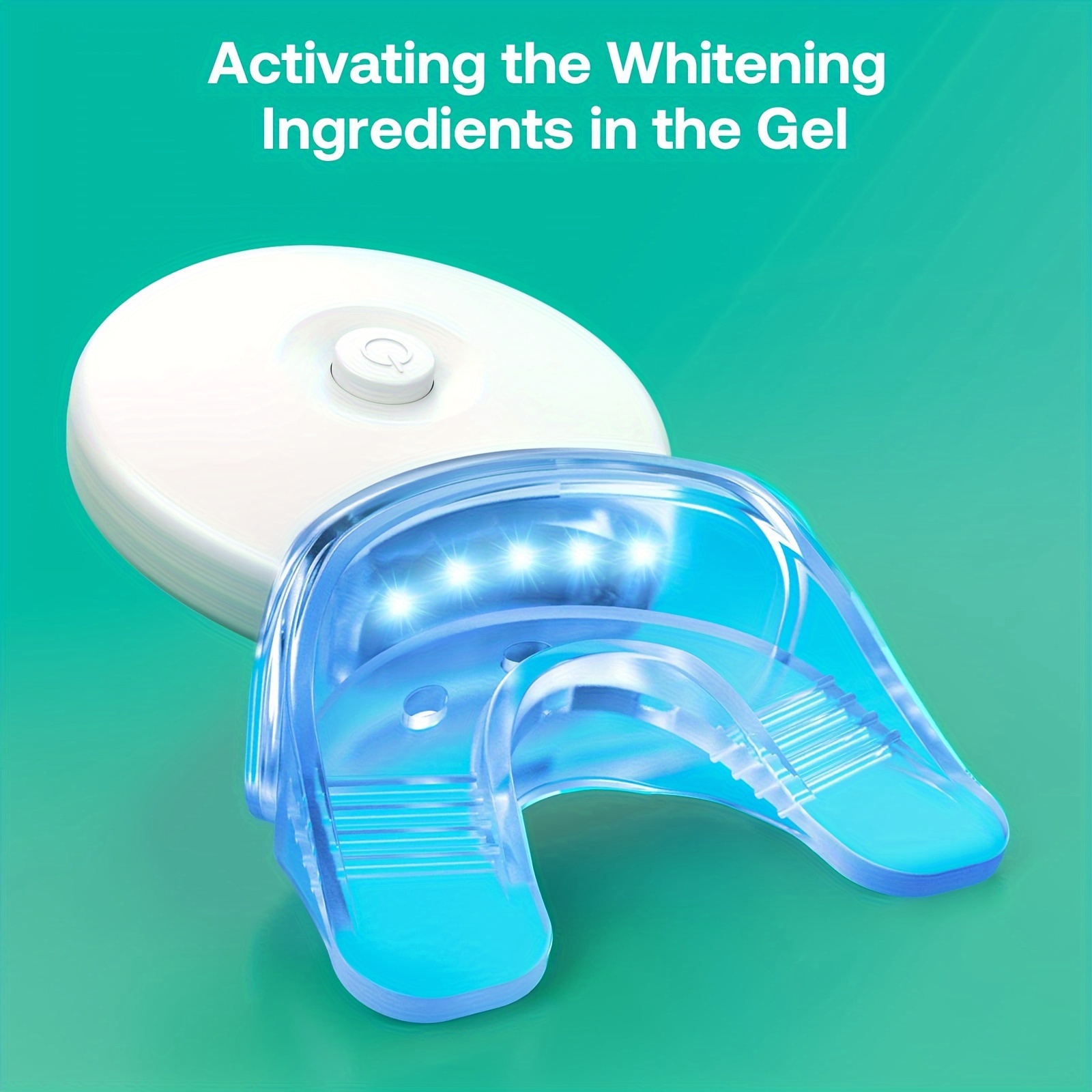 LED Teeth Whitening Light with - Led Mouth Tray ulasan dan harga