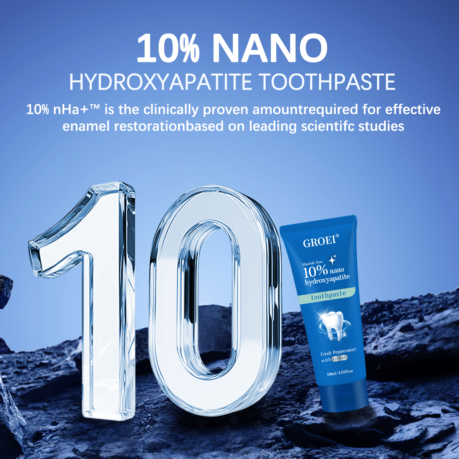 Hydroxyapatite Toothpaste Refr - Teeth Whitening Thailand ulasan dan harga