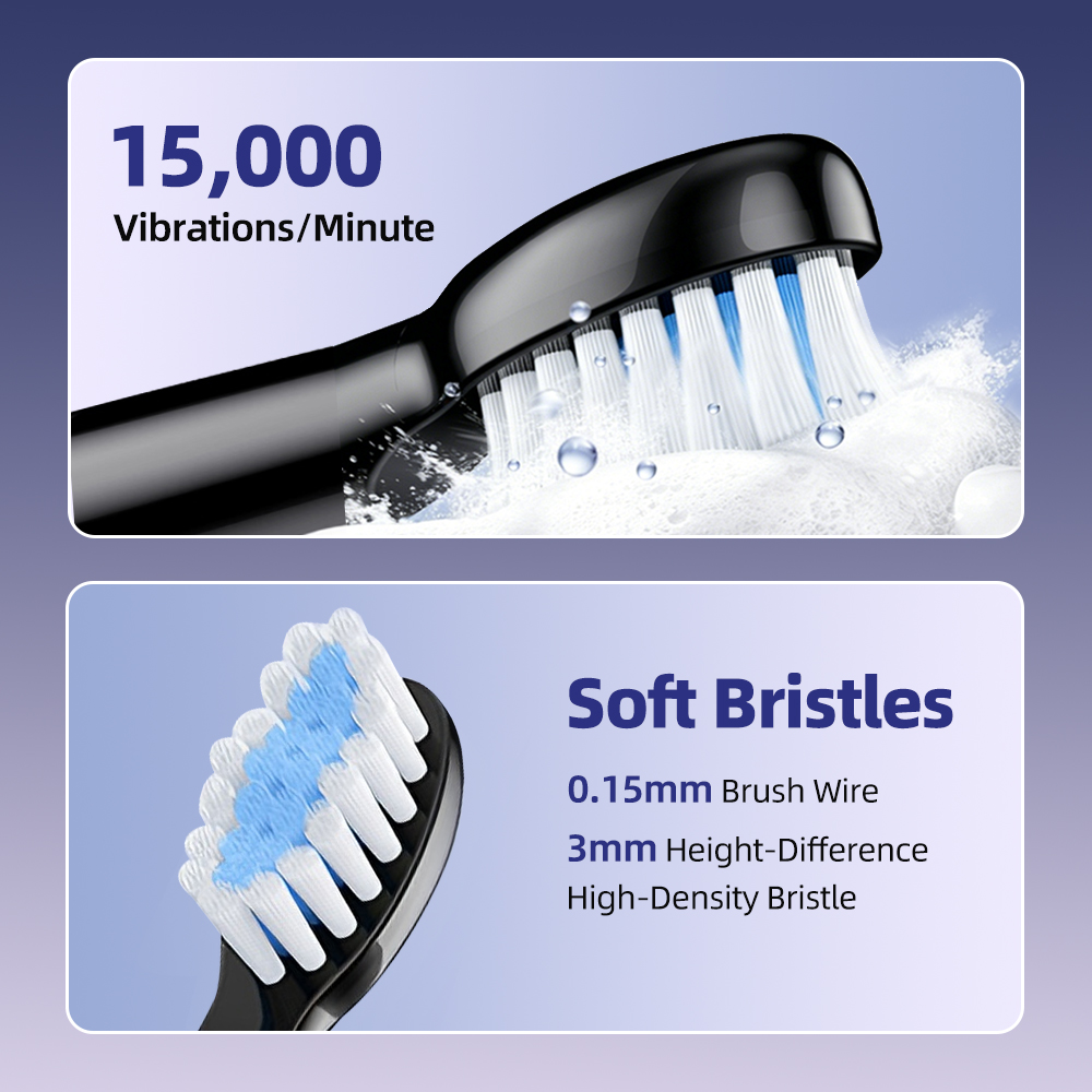 Electric Sonic Toothbrush Rech - Teeth Whitening Toothbrush ulasan dan harga