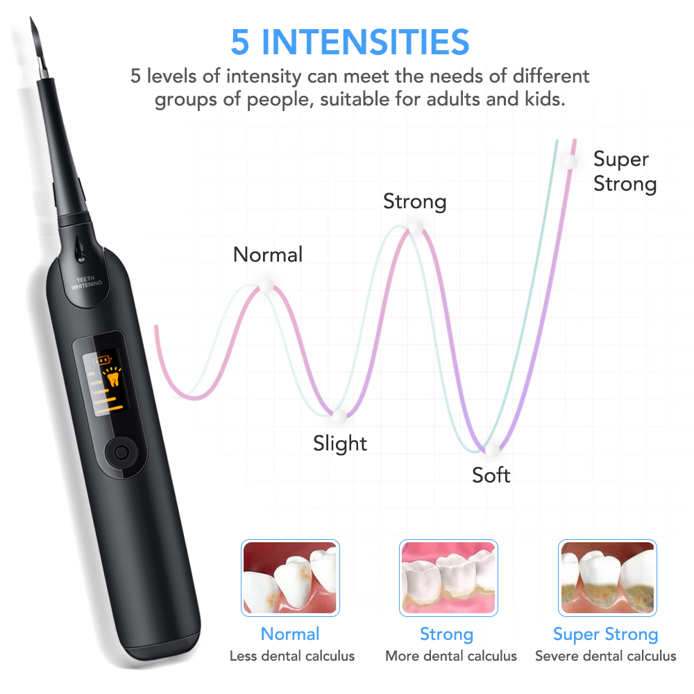 Teeth Tartar Remover Electric  - Teeth Whitening Light Kit ulasan dan harga