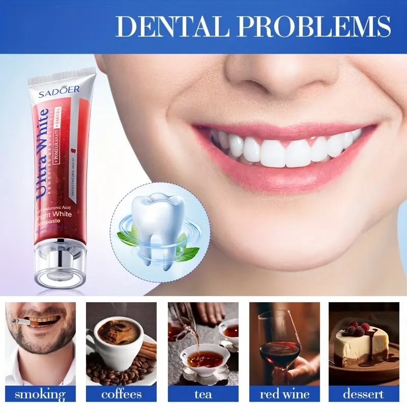 100g Sakura Red Pomegranate To - Teeth Whitening Thailand ulasan dan harga