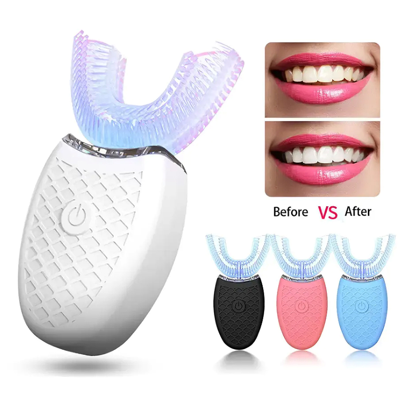 Soft Bristle U Shape Smart Tee - Teeth Whitening Uv ulasan dan harga
