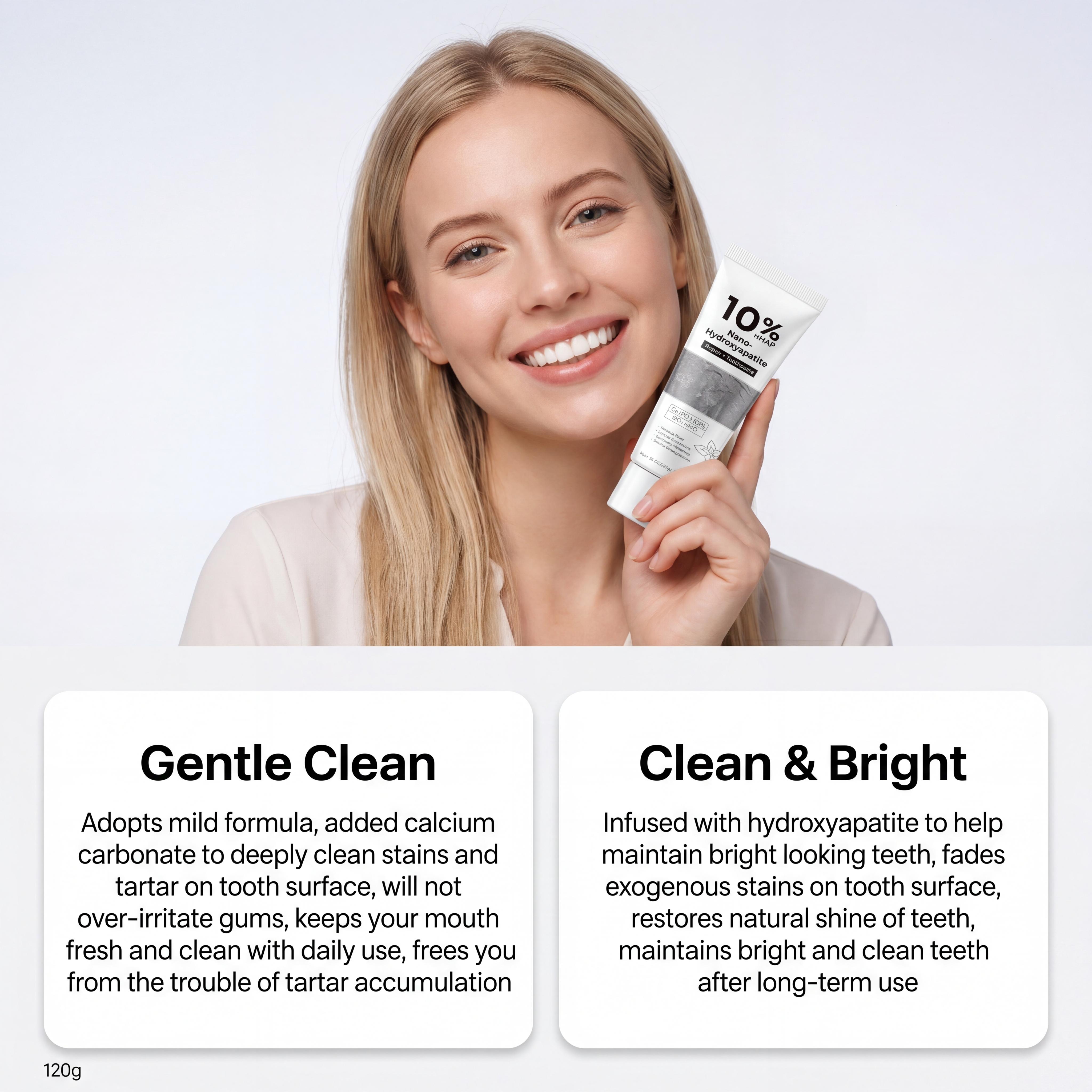 Nano-Hydroxyapatite Toothpaste - Teeth Whitening Best ulasan dan harga