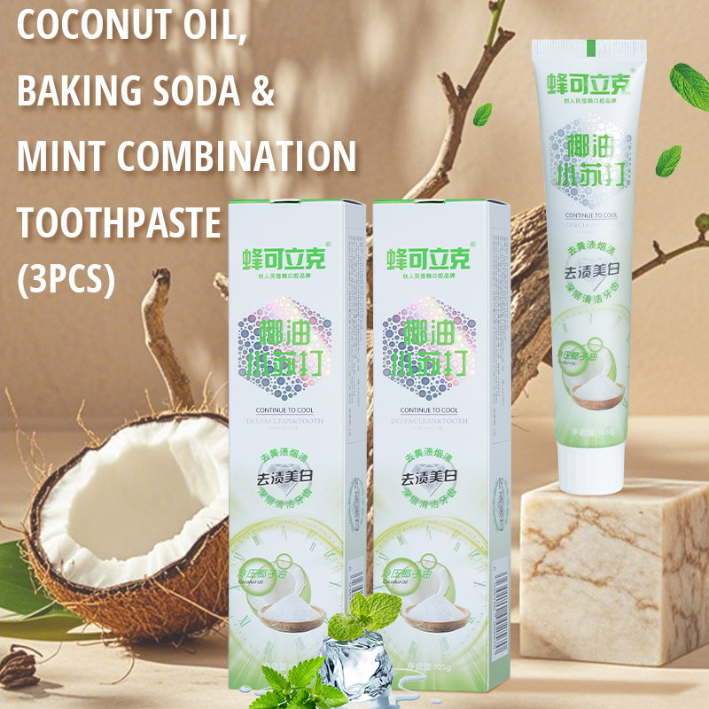 Coconut Oil Toothpaste Baking  - Teeth Whitening Thailand ulasan dan harga