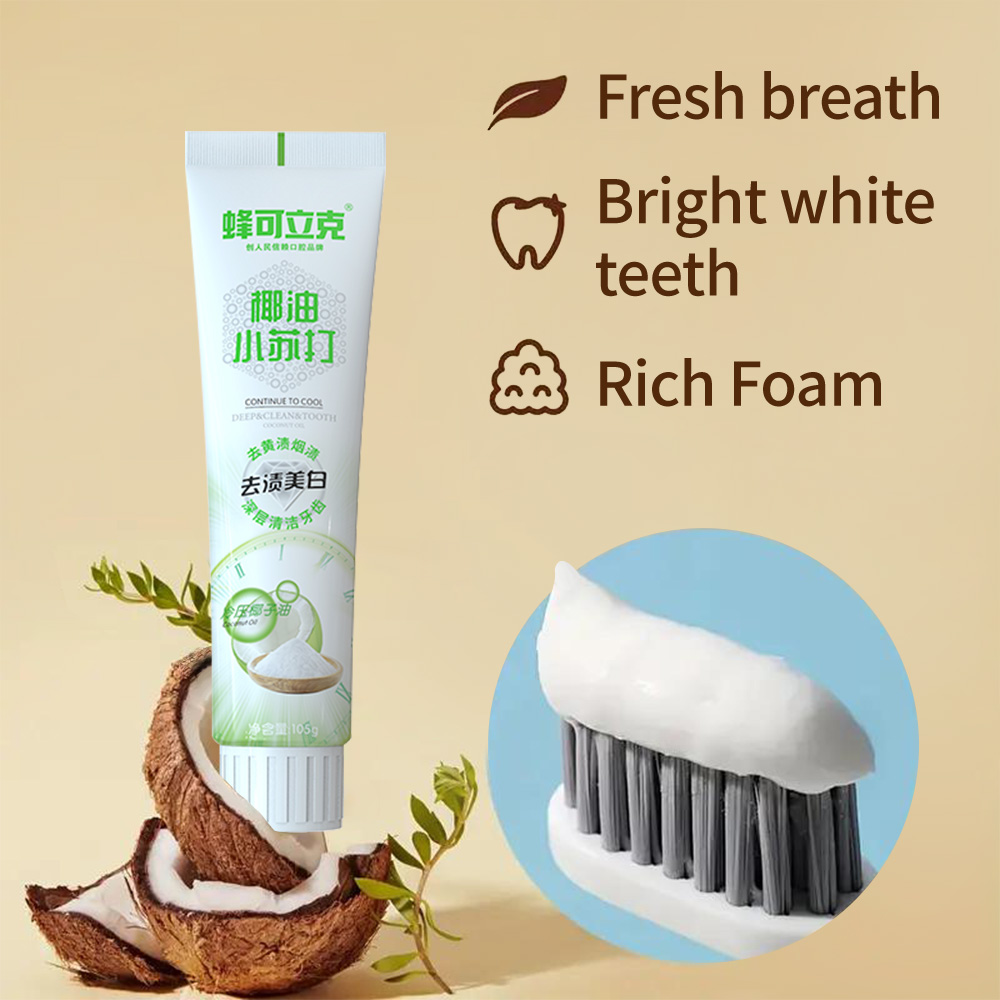 Coconut Oil Toothpaste Baking  - Teeth Whitening Thailand ulasan dan harga