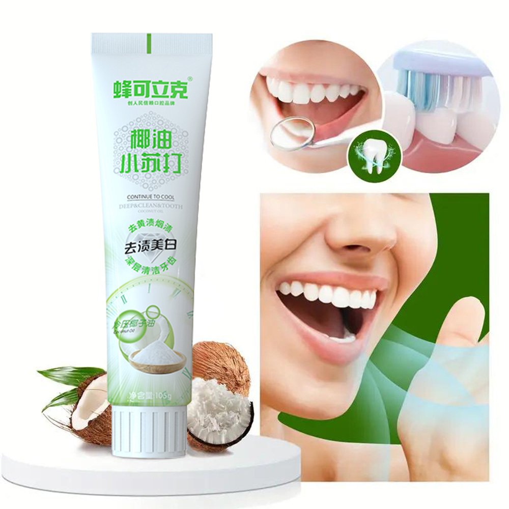 Coconut Oil Toothpaste Baking  - Teeth Whitening Thailand ulasan dan harga