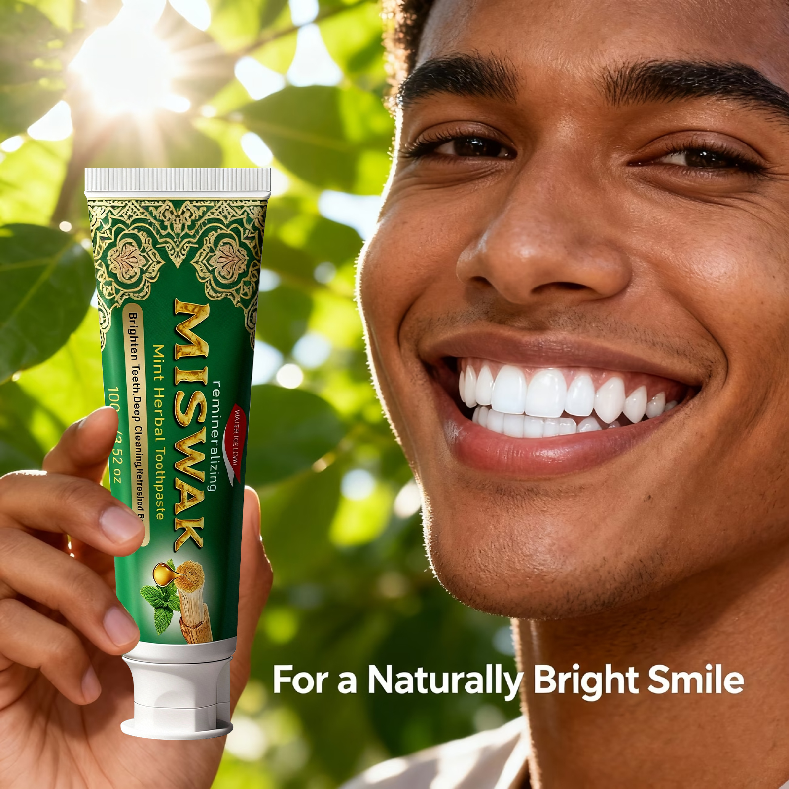 Miswak Remineralizing Mint Her - Teeth Whitening Thailand ulasan dan harga