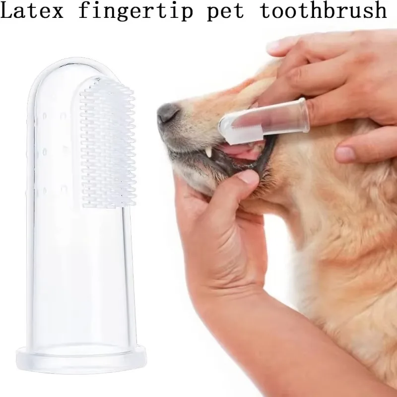 Super Soft Pet Finger Toothbru - Teeth Whitening Brush ulasan dan harga
