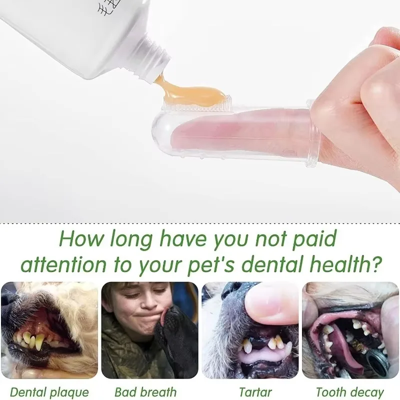 Super Soft Pet Finger Toothbru - Teeth Whitening Brush ulasan dan harga
