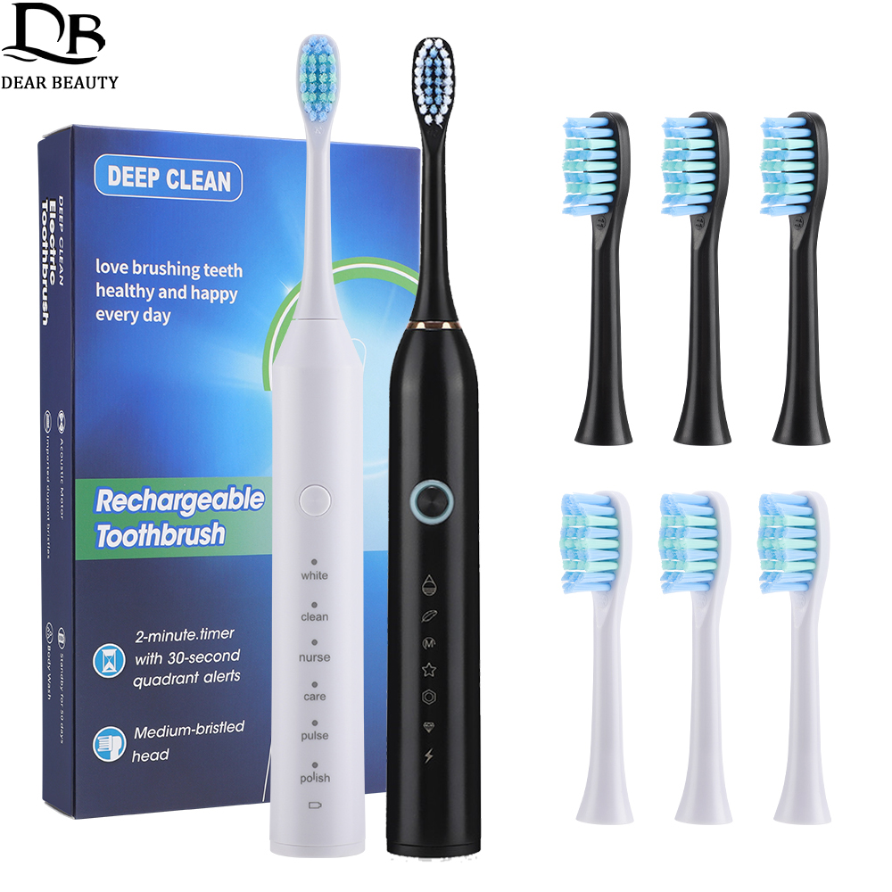Rechargeable Electric Toothbru - Teeth Whitening Toothbrush ulasan dan harga