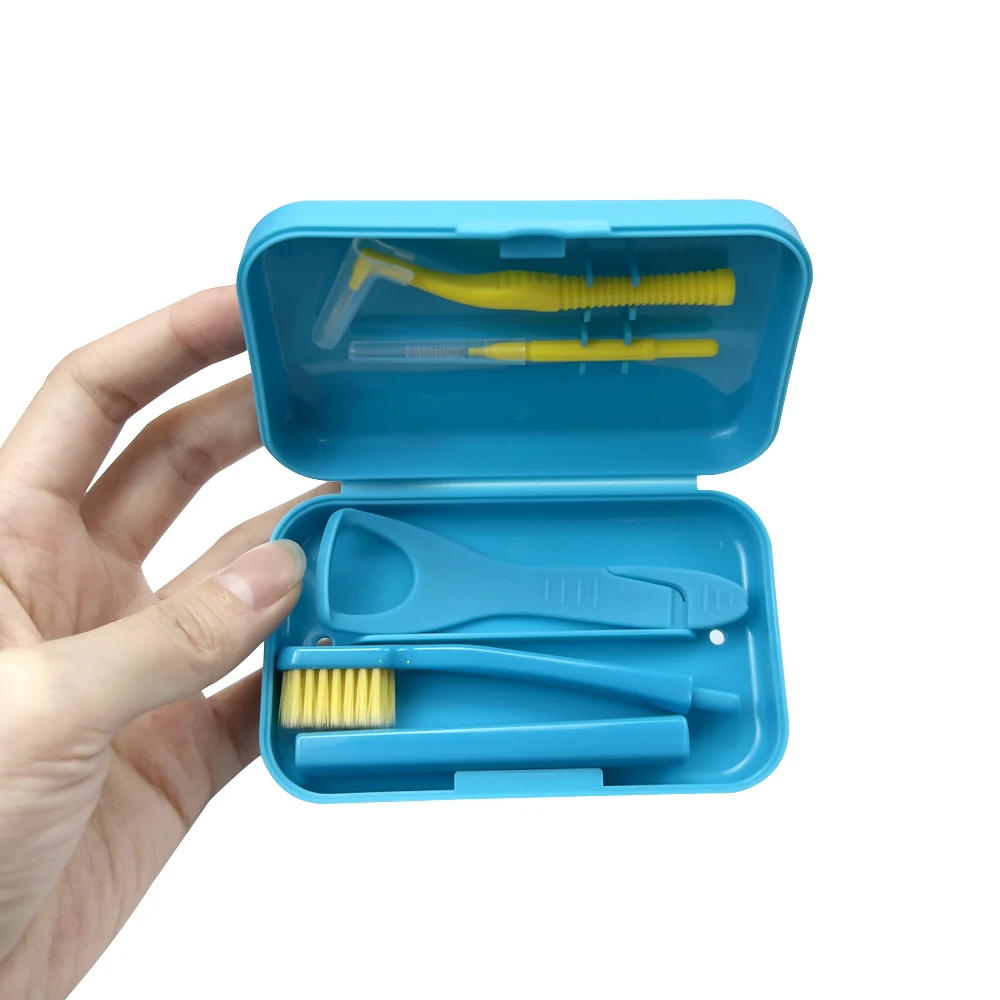 Portable Toothbrush Box Orthod - Teeth Whitening Brush ulasan dan harga