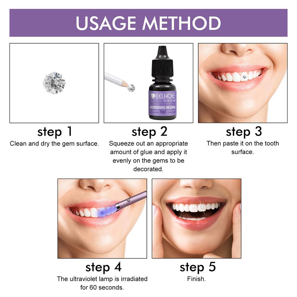 EELHOE Tooth Gem Glue Dental A - Tooth Gem Kit ulasan dan harga