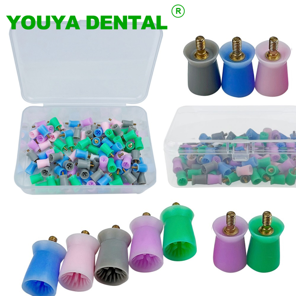 100pcs/Box Dental Prophy Cup S - Teeth Whitening Brush ulasan dan harga