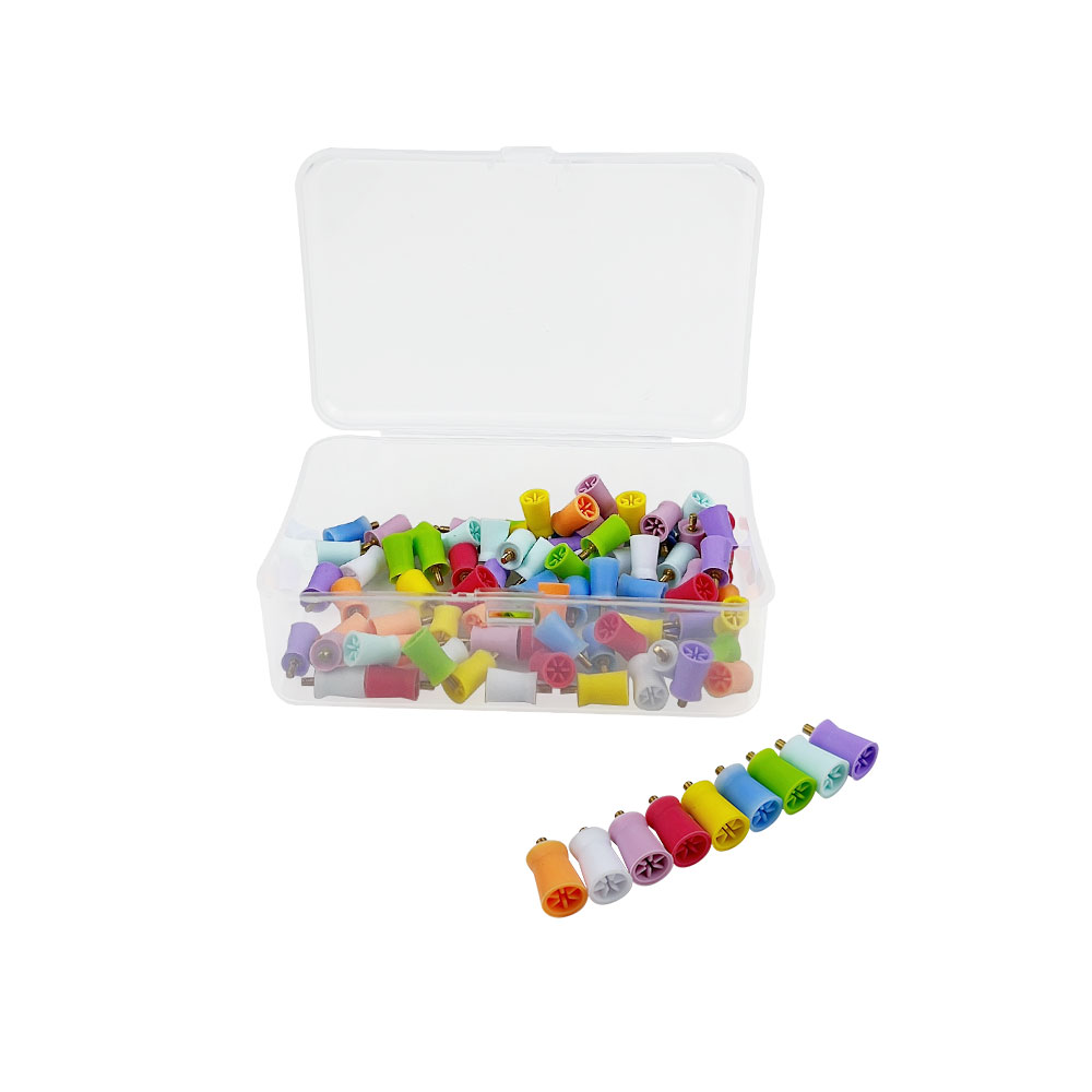 100pcs/Box Dental Prophy Cup S - Teeth Whitening Brush ulasan dan harga