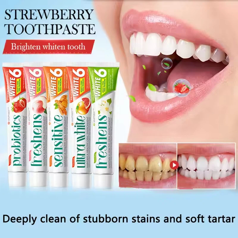 Plant Fruit Probiotic Toothpas - Teeth Whitening Thailand ulasan dan harga
