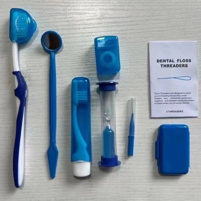 8pcs/set Dental Care Brush Kit - Teeth Whitening Brush ulasan dan harga