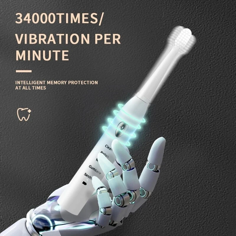 Sonic Electric Toothbrush 5-ge - Teeth Whitening Toothbrush ulasan dan harga