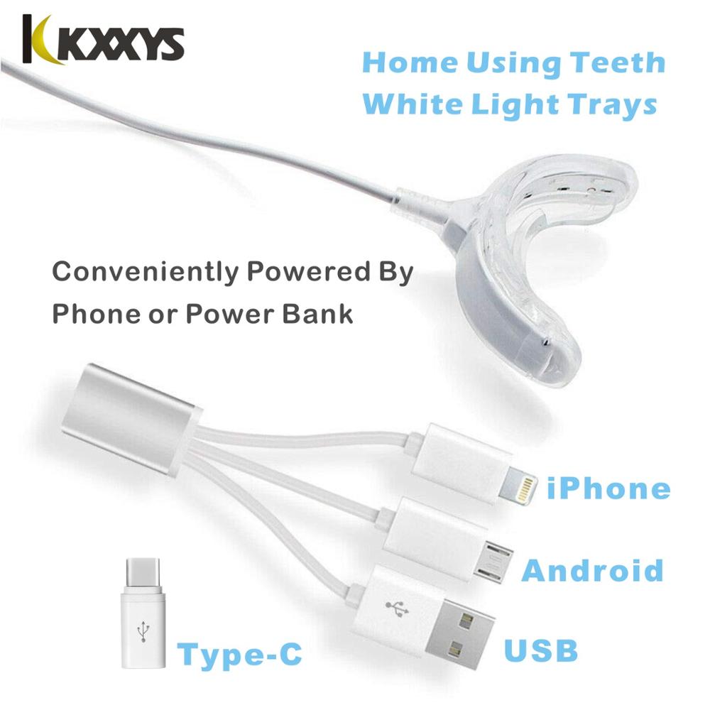 Professional Teeth Whitening K - Led Mouth Tray ulasan dan harga