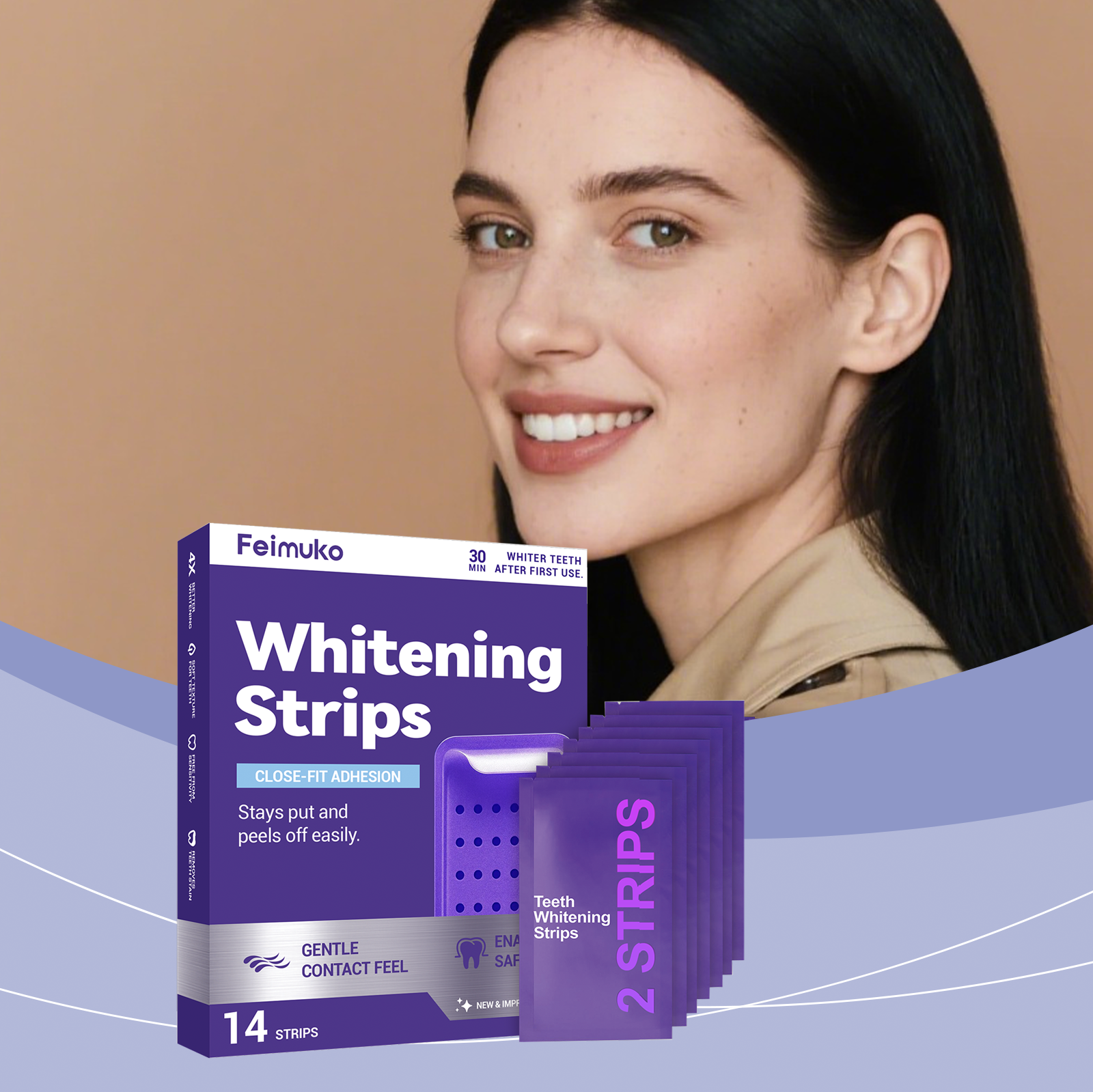 Purple Teeth Whitening Strips  - Teeth Whitening Best ulasan dan harga