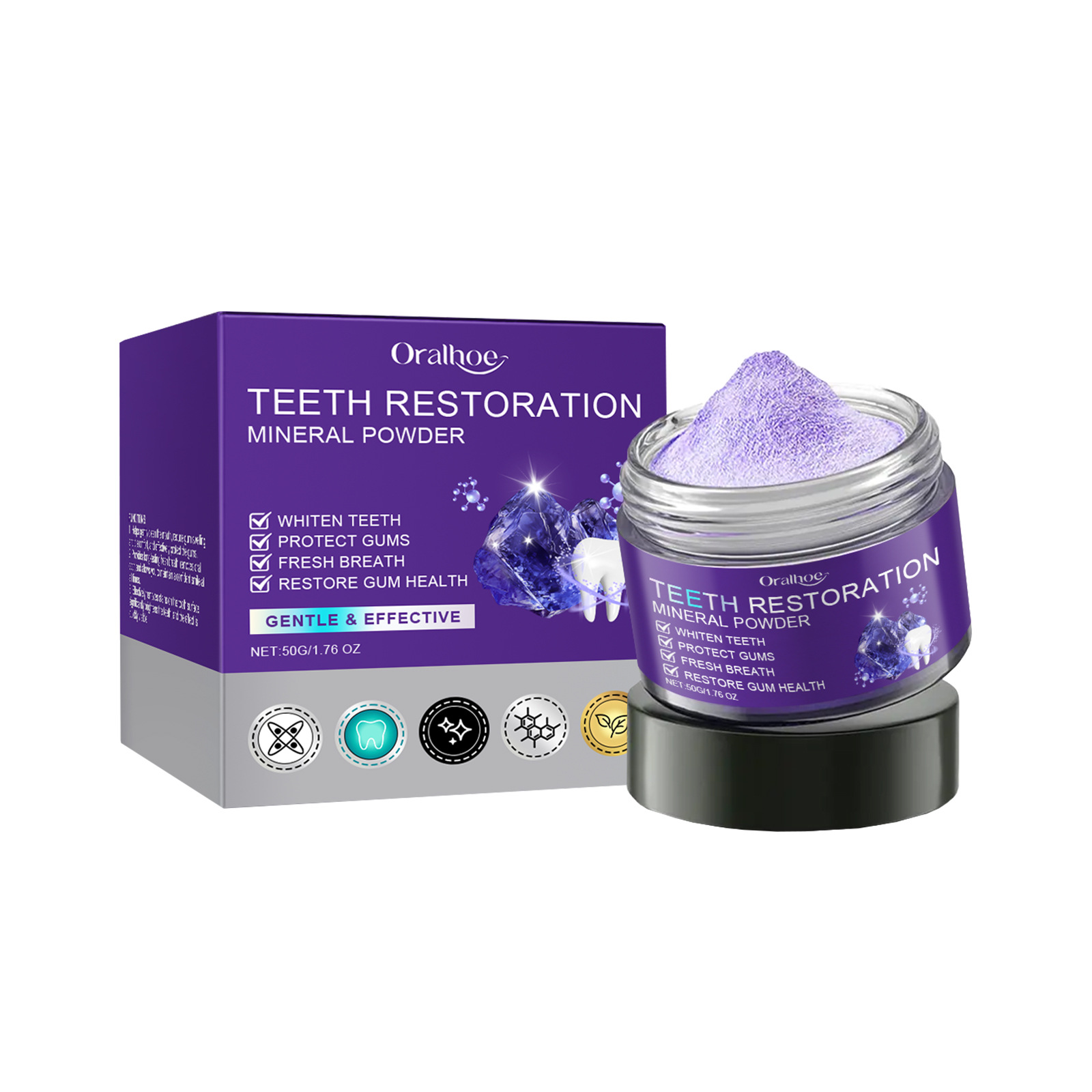 Teeth Restoration Mineral Powd - Teeth Whitening Best ulasan dan harga