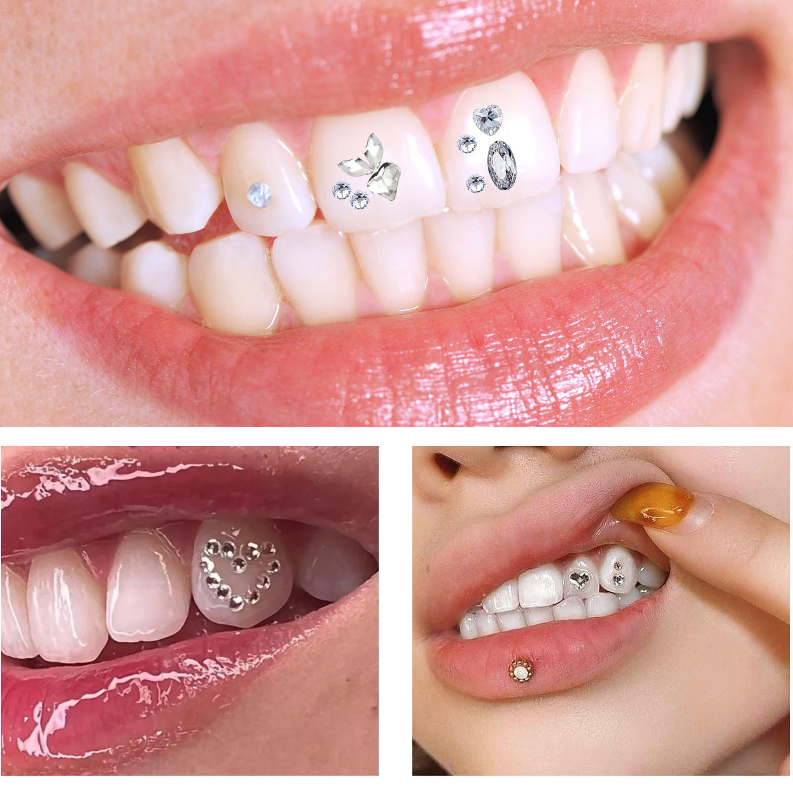 DIY Tooth Gem Kit Tooth Decora - Tooth Gem Kit ulasan dan harga