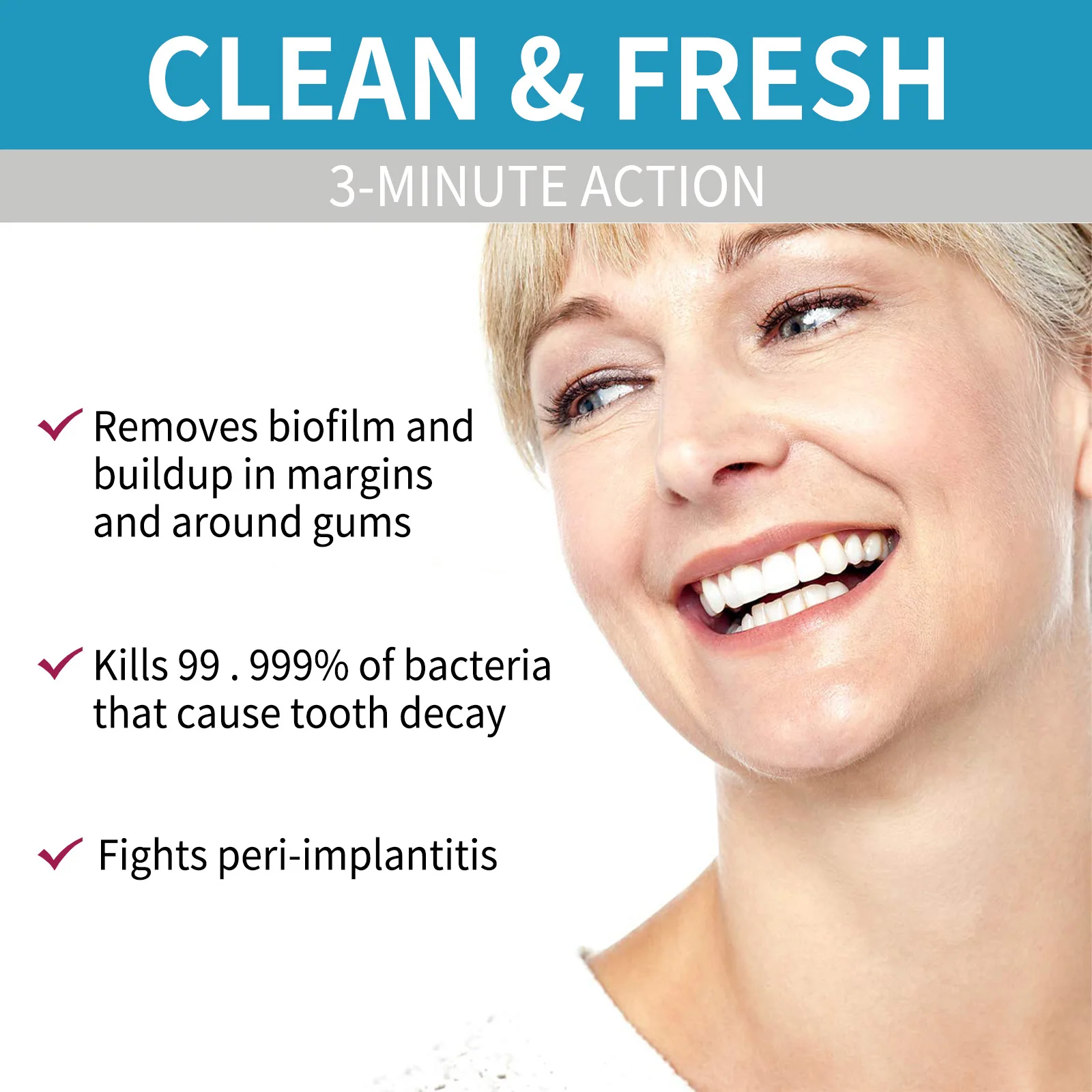 Aligner Denture Cleaner Foam D - Teeth Whitening Best ulasan dan harga