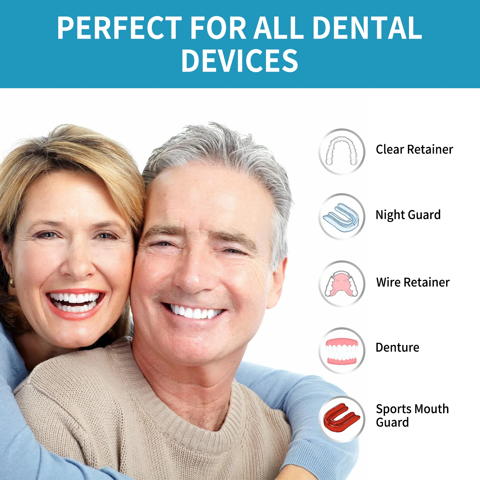 Aligner Denture Cleaner Foam D - Teeth Whitening Best ulasan dan harga