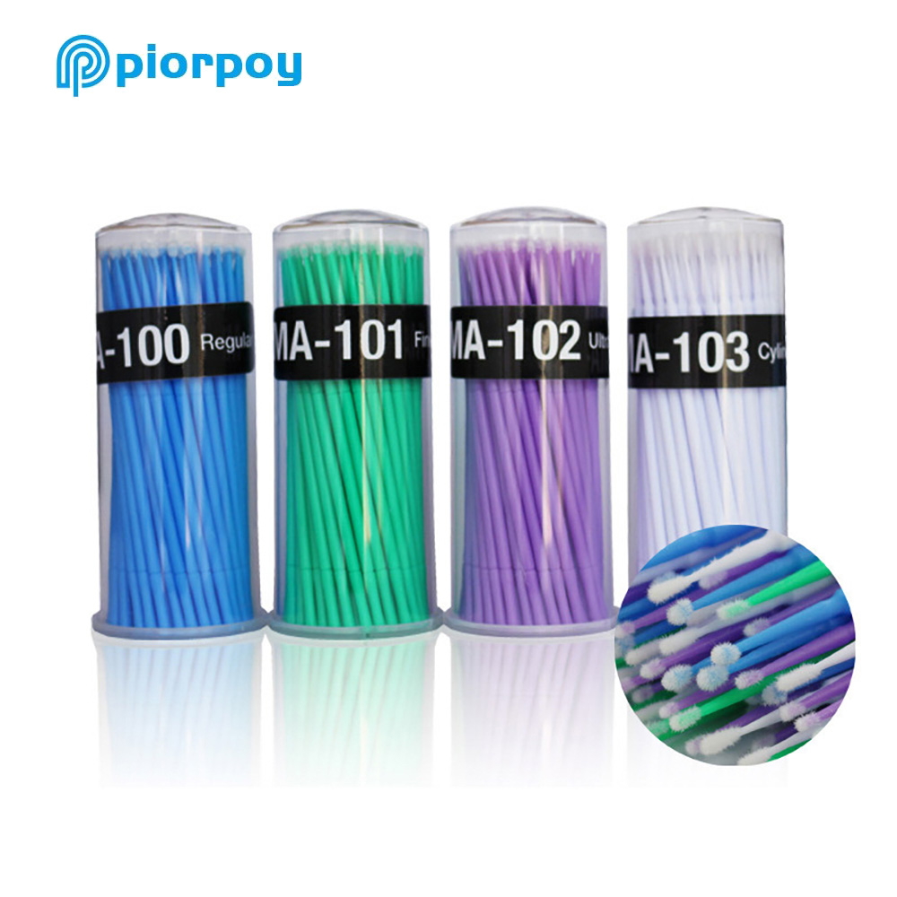 PIORPOY 400Pcs/Box Dental Micr - Teeth Whitening Brush ulasan dan harga