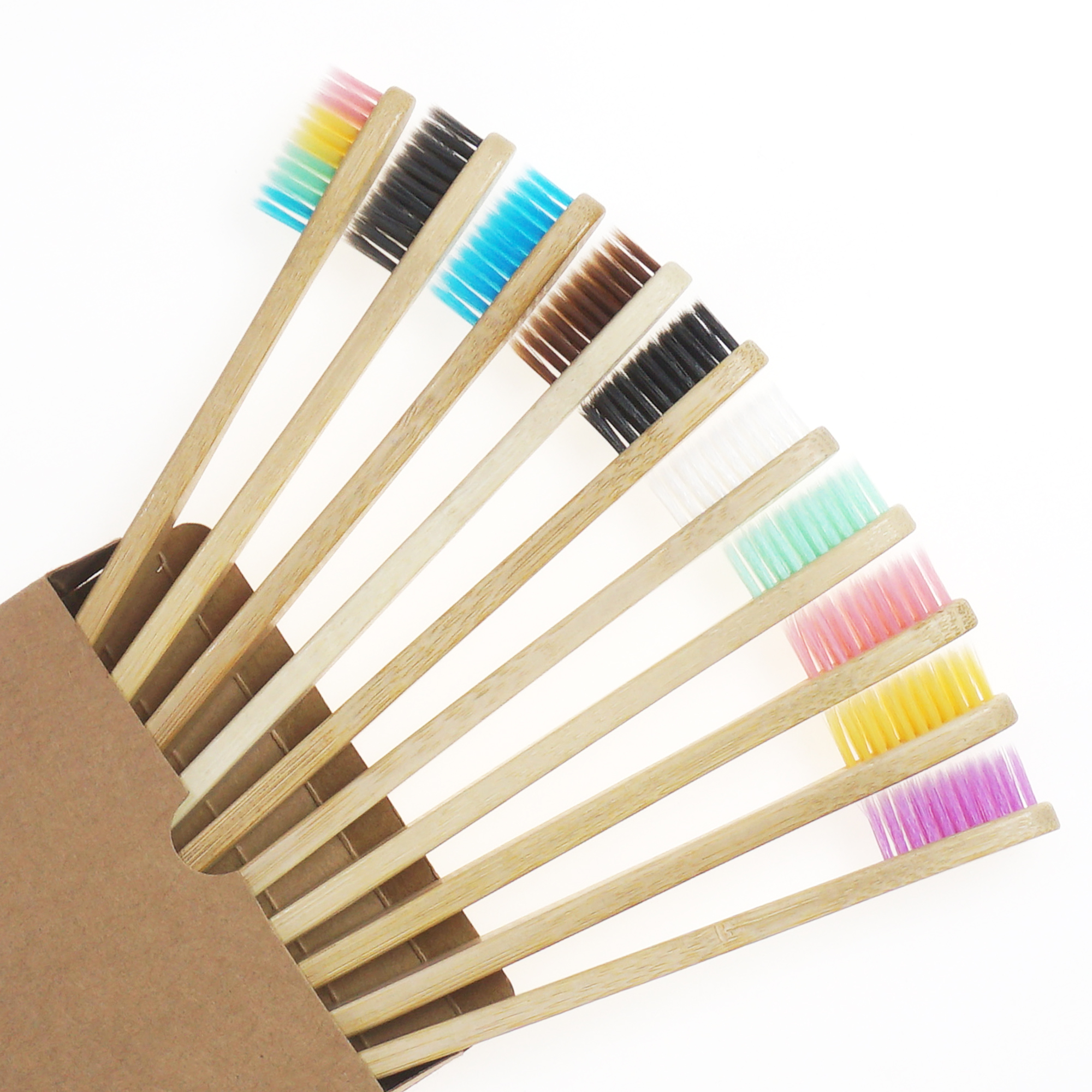 100PCS Colorful Natural Bamboo - Teeth Whitening With Laser ulasan dan harga