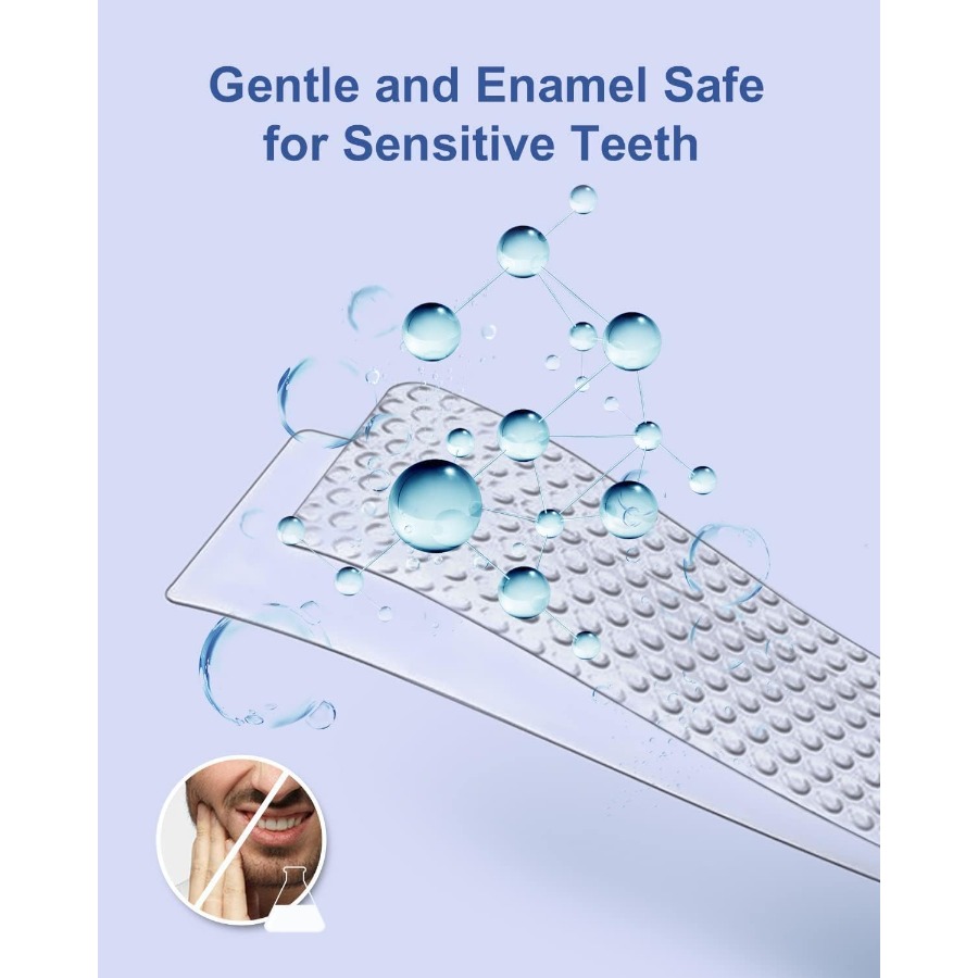 Teeth Whitening Strips Kit wit - Teeth Whitening Light Kit ulasan dan harga