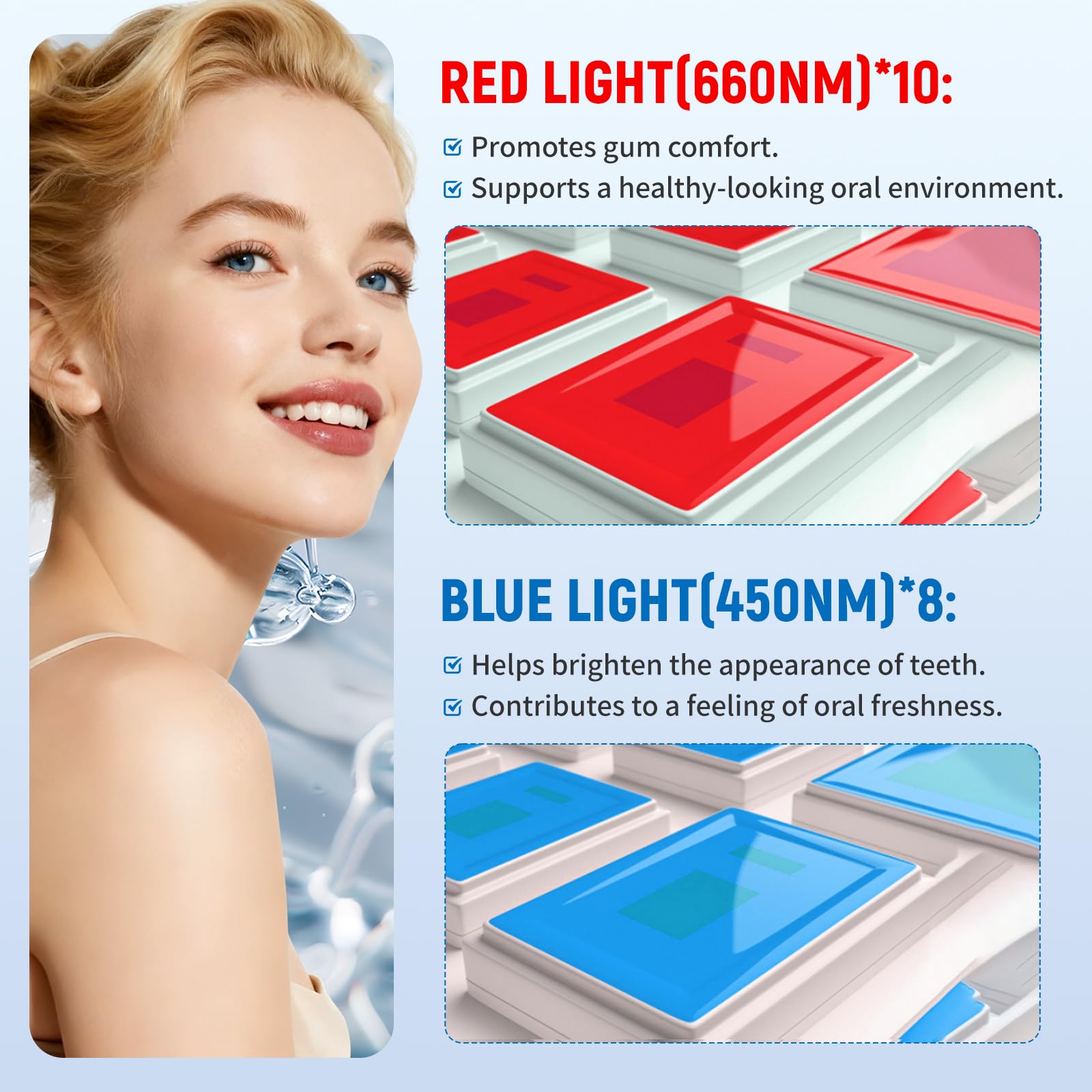 Teeth Whitening Kit 18 Diode R - Teeth Whitening Light Kit ulasan dan harga