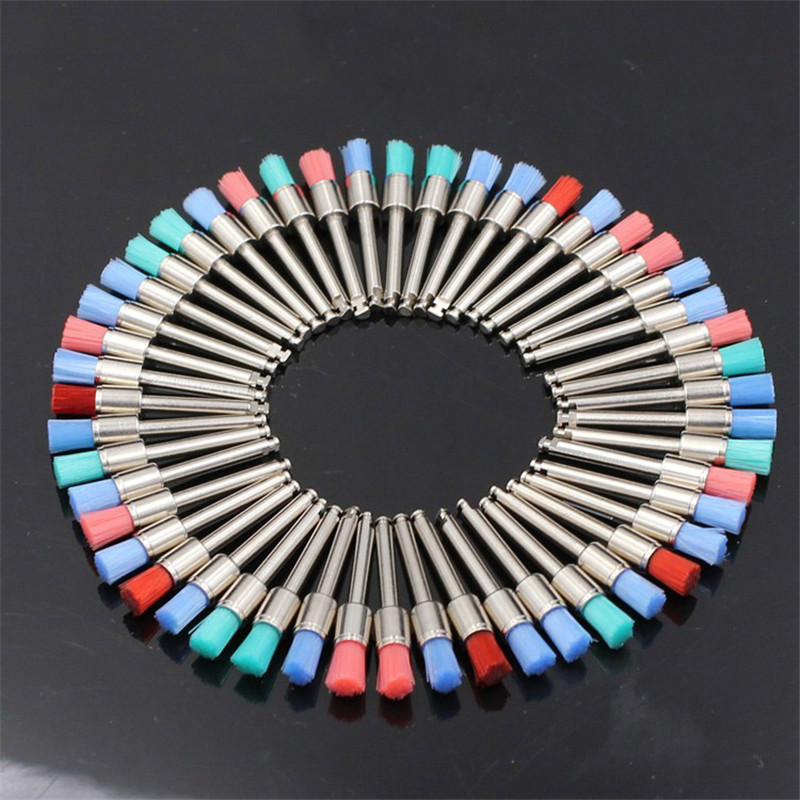 100PCS Dental Polishing Brush  - Teeth Whitening Brush ulasan dan harga