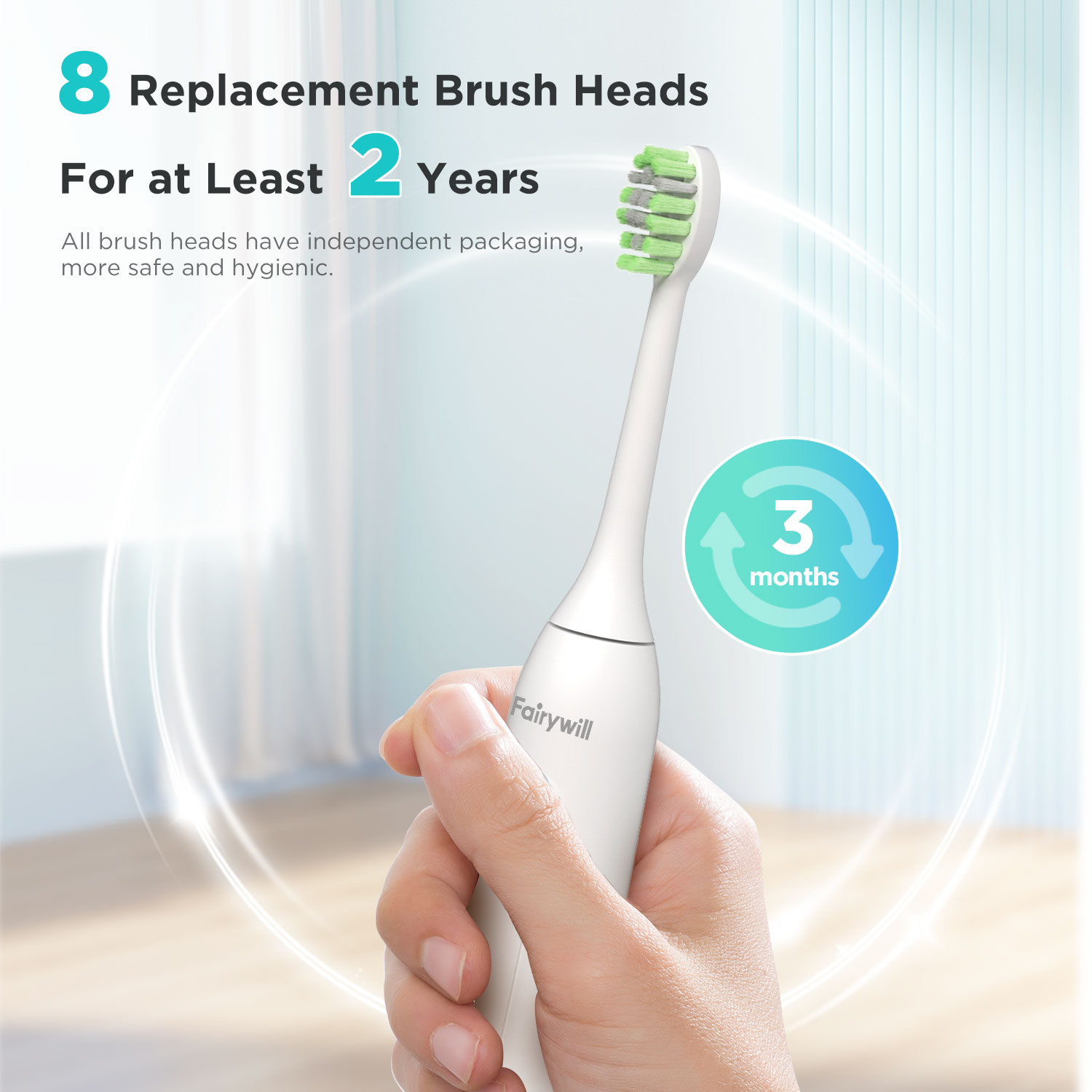 Fairywill Ultrasonic Electric  - Electric Toothbrush Sonic ulasan dan harga