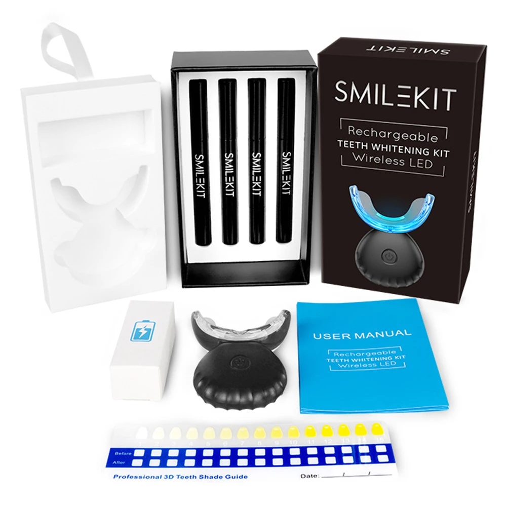 Dental Teeth Whitening Kit Min - Teeth Whitening Light Kit ulasan dan harga