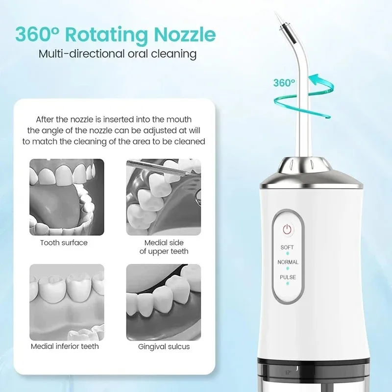 Portable Dental Water Irrigato - Teeth Whitening With Laser ulasan dan harga