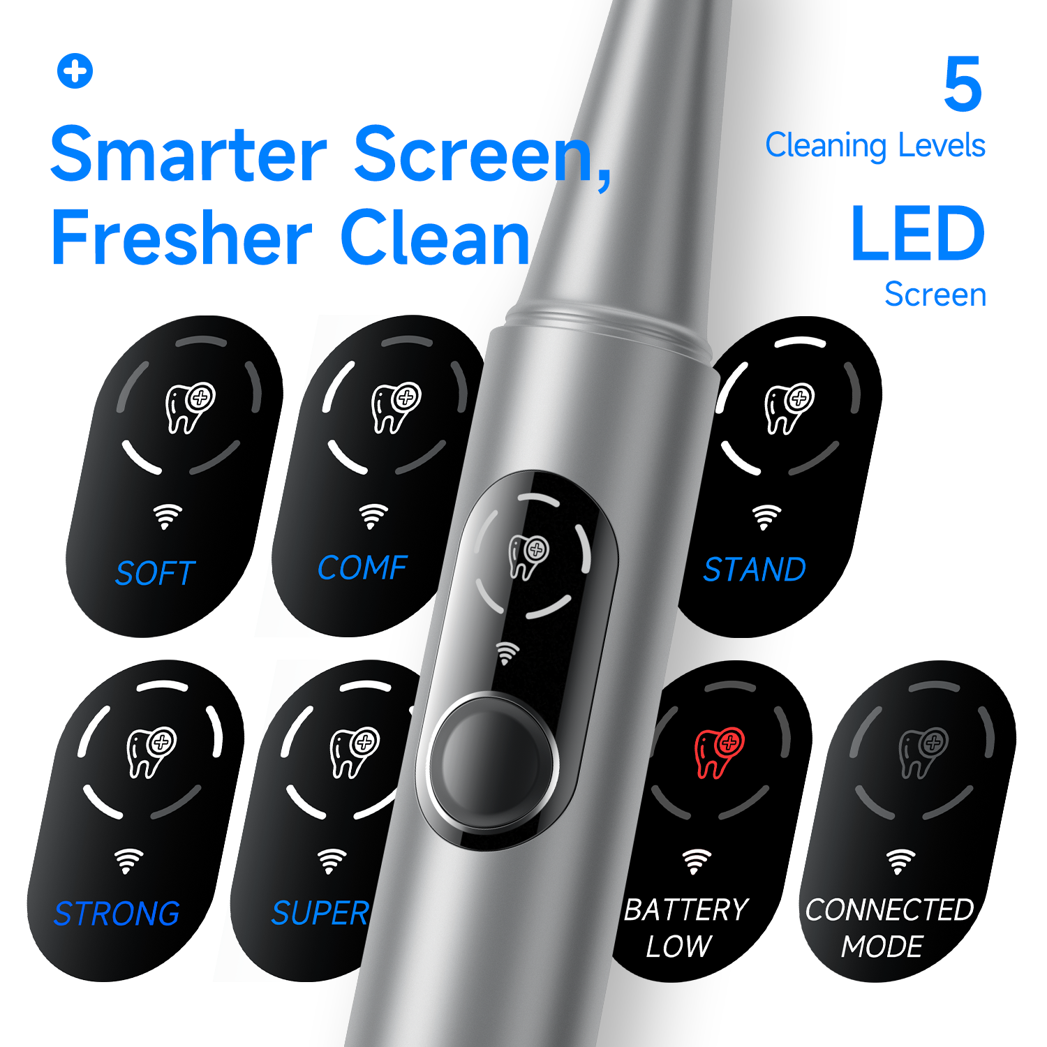Visible Ultrasonic Dental Scal - Electric Toothbrush Sonic ulasan dan harga