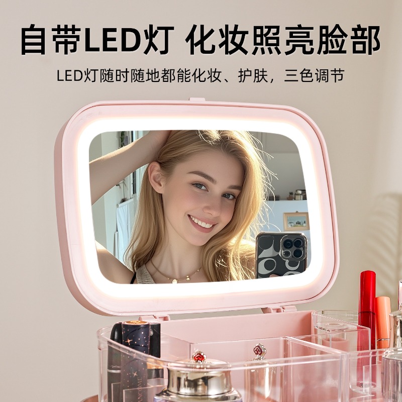 Japanese-style makeup storage  - Led Mouth Tray ulasan dan harga