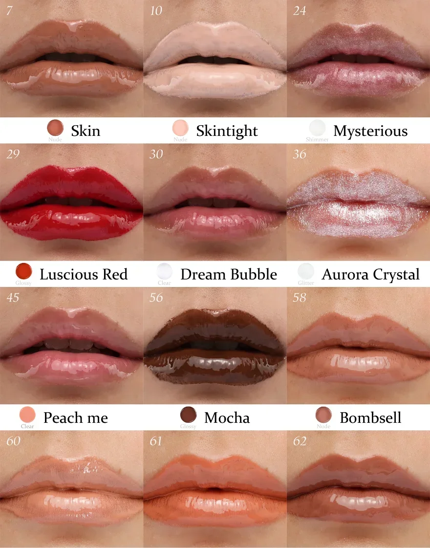 Lip Gloss with Led Light and M - Led Mouth Tray ulasan dan harga