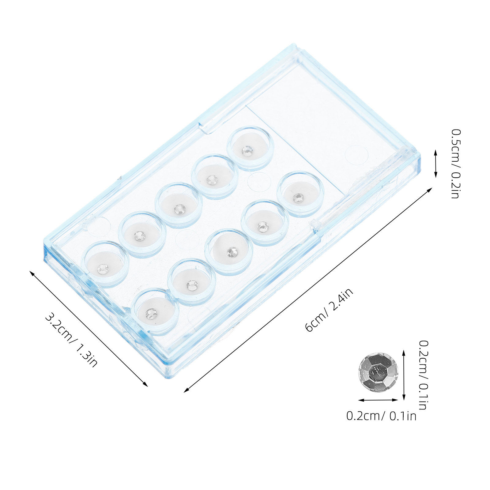 10Pcs Teeth Gems Kit Dental To - Tooth Gem Kit ulasan dan harga